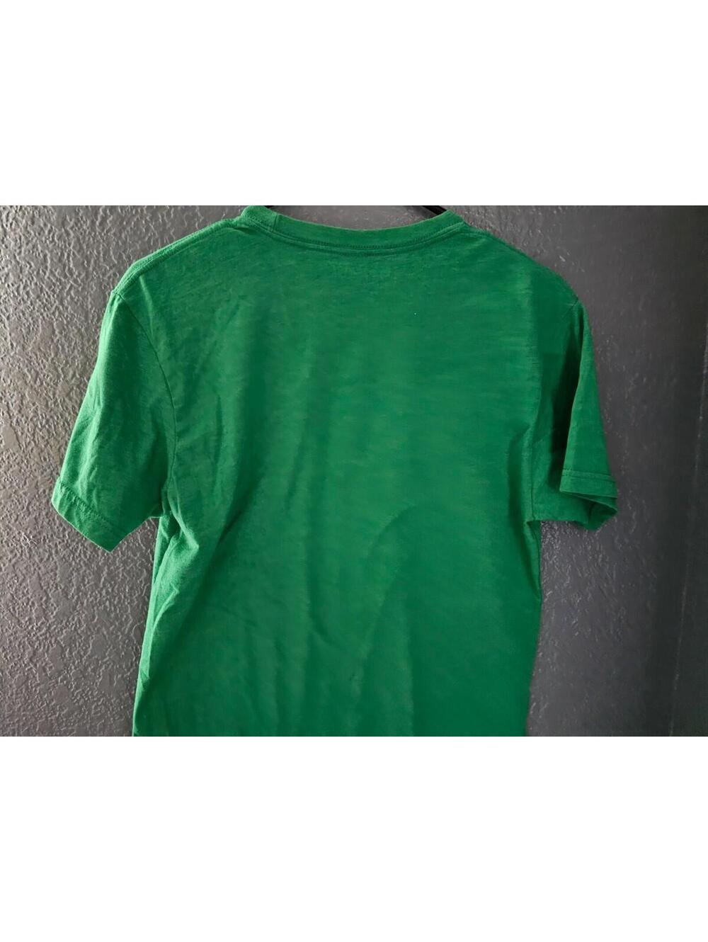 Men's BreakingT Oakland A's Shirt Stomper Ride The Wave Bart Size Small Green - Picture 6 of 9